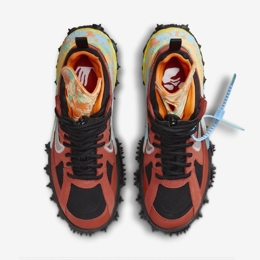 Off White x Nike Air Terra Forma Mantra Orange Foto 2