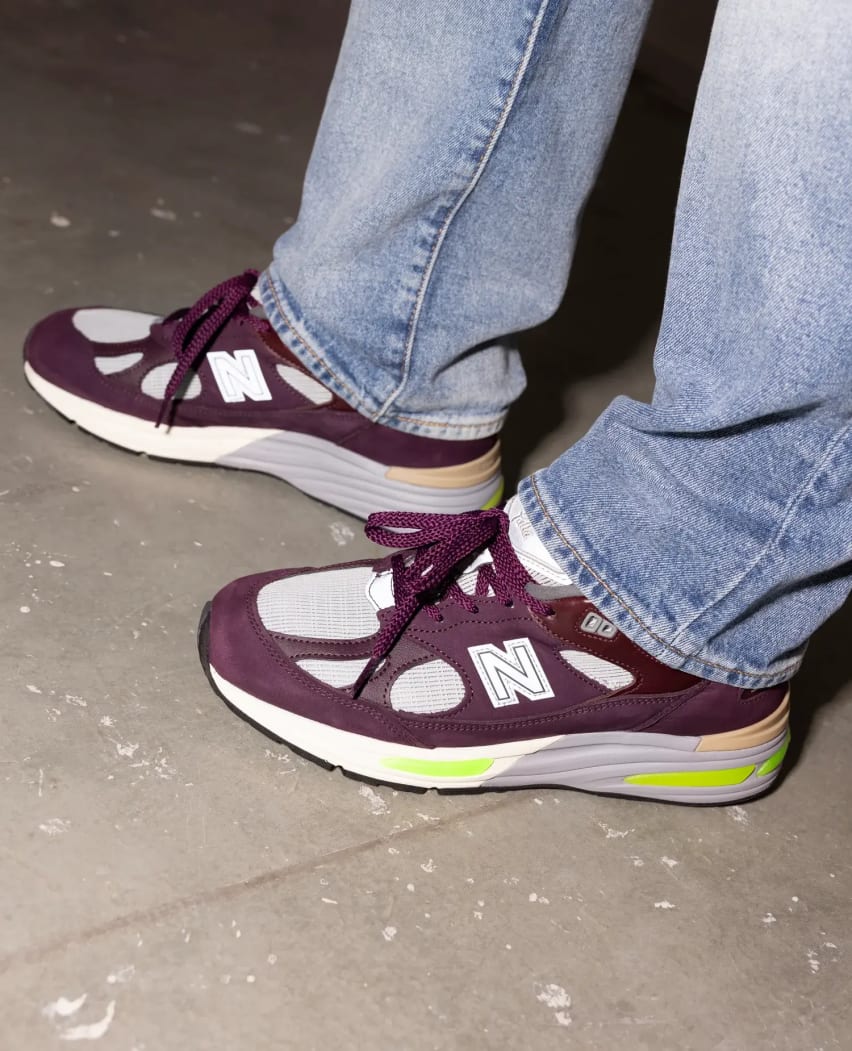 Patta x New Balance Made in UK 991v2 Pickled Beet Foto 2