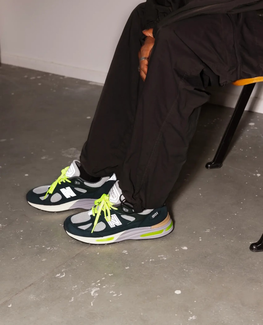 Patta x New Balance Made in UK 991v2 Sea Moss Foto 2