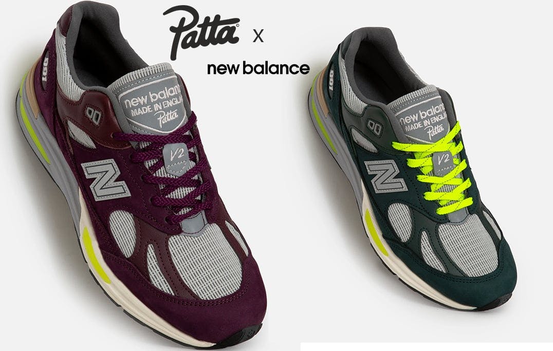 Patte x New Balance 991v2 sneakers