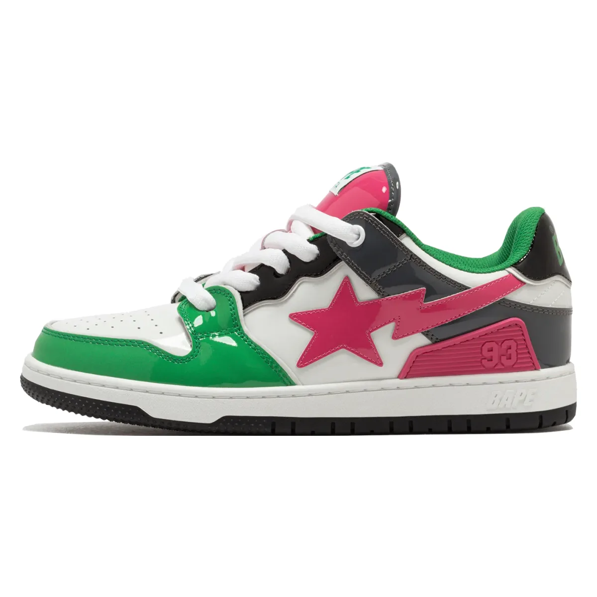 BAPE New Sk8 Sta #2 M1 "Green Pink"