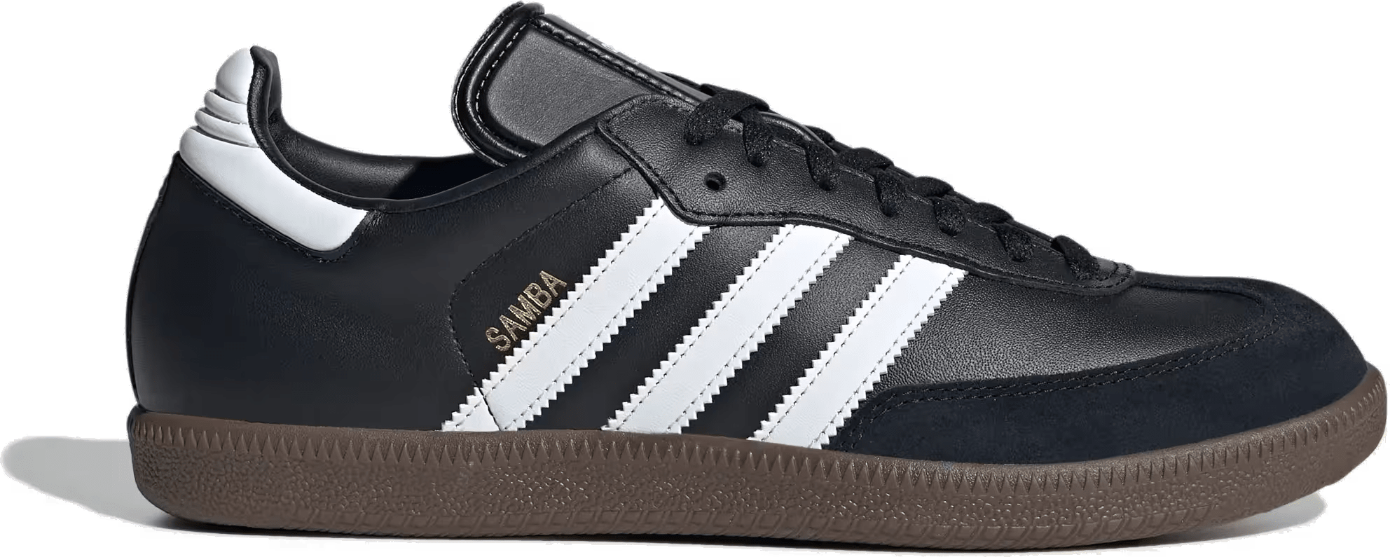 adidas Samba Leather Black White