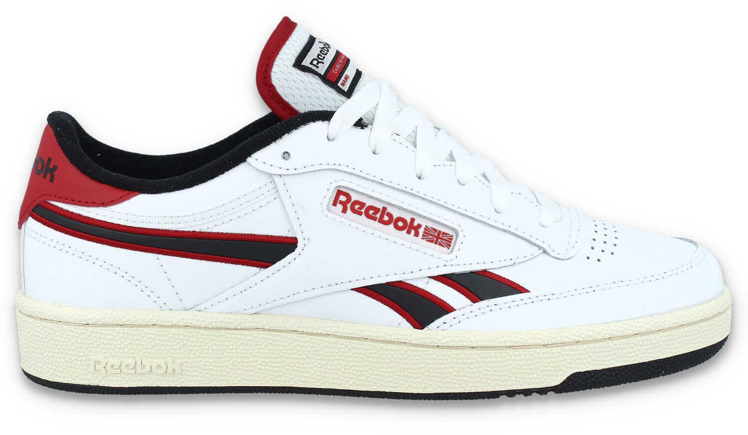 Reebok Club C Revenge White Vector Red Black