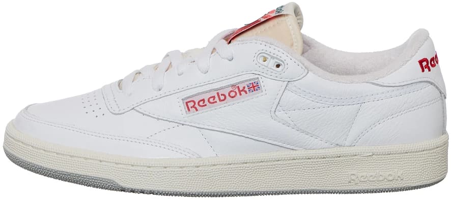 Reebok Club C 85 Vintage White Vector Red
