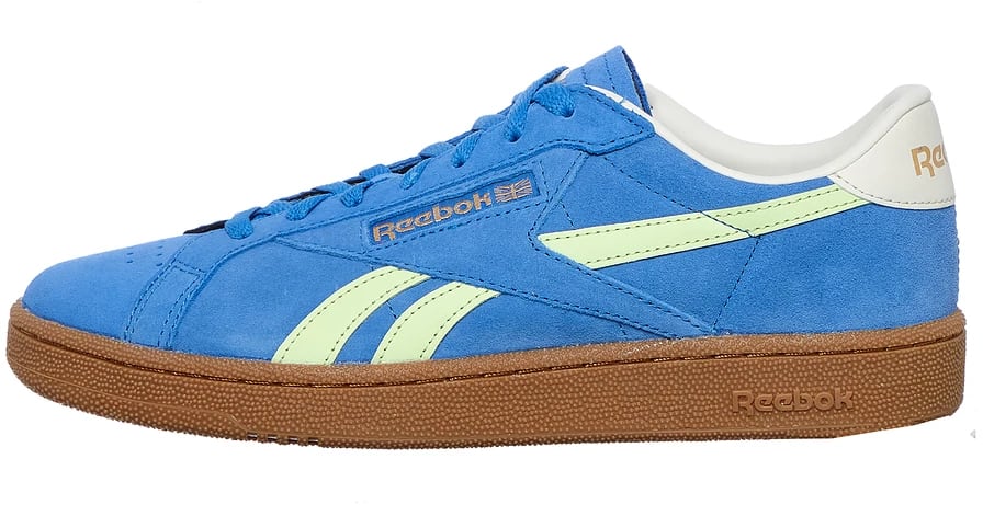Reebok Club C Grounds UK Kinetic Blue Astro Lime