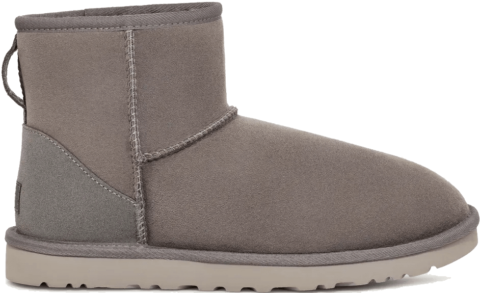 UGG Classic Mini Laars Heren "Dark Grey"