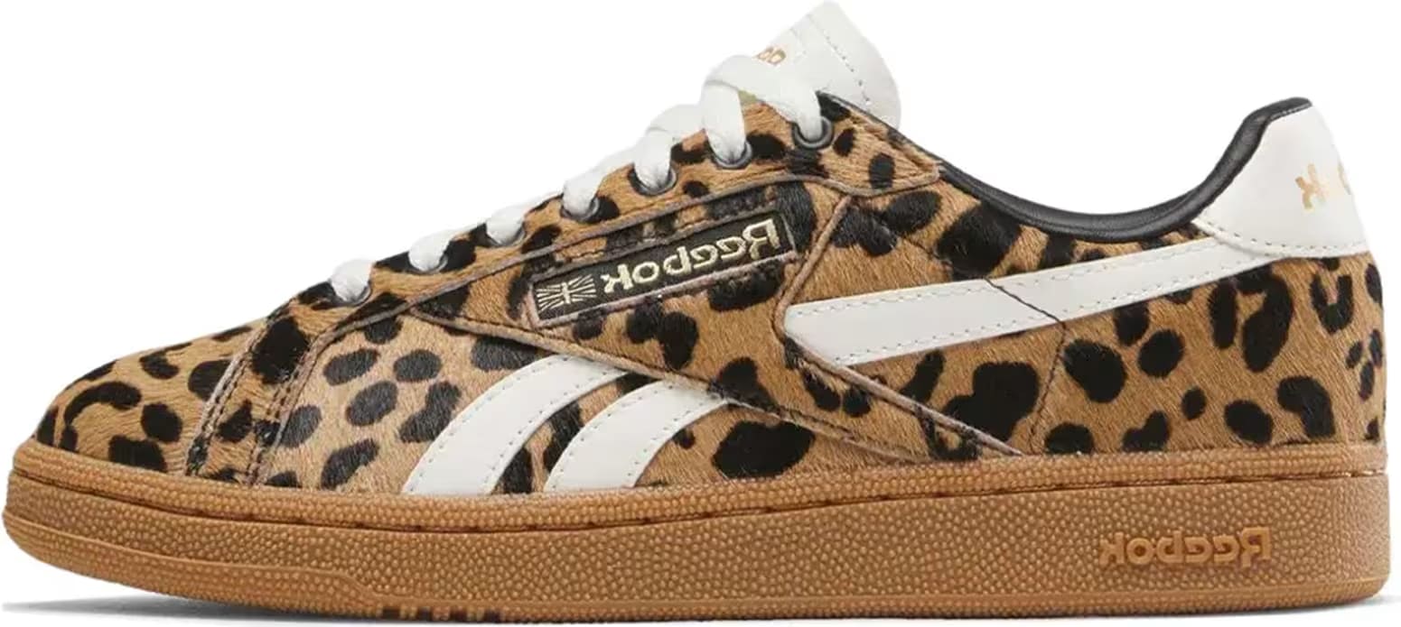 Reebok Club C Grounds UK Cheetah (Women's)