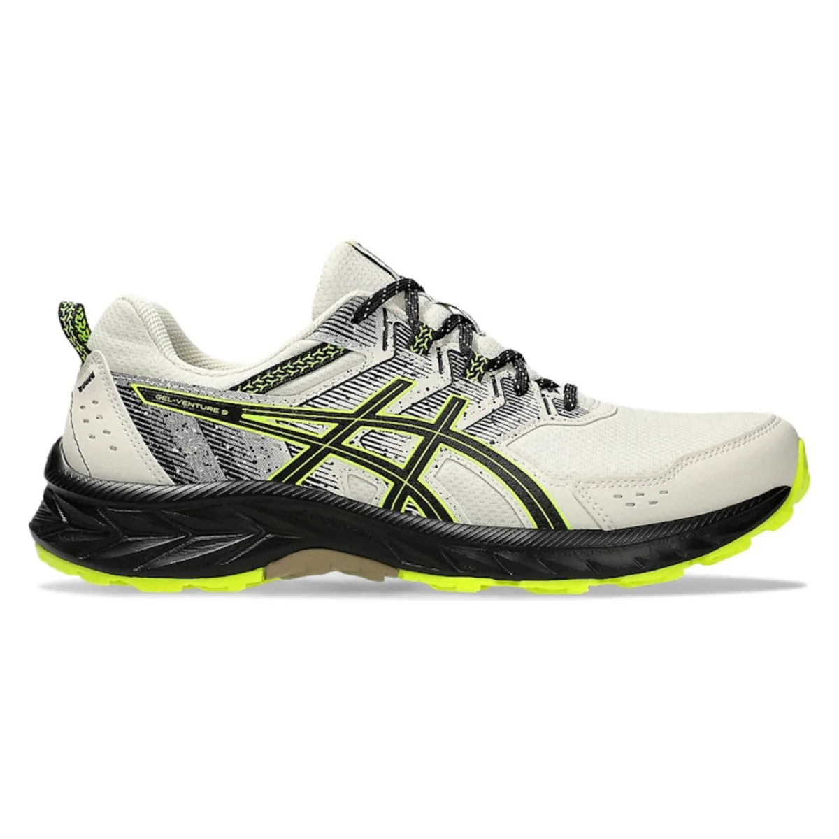 ASICS Gel-Venture 9 Oatmeal Safety Yellow