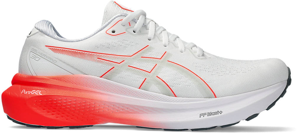 ASICS Gel-Kayano 30 White Sunrise Red