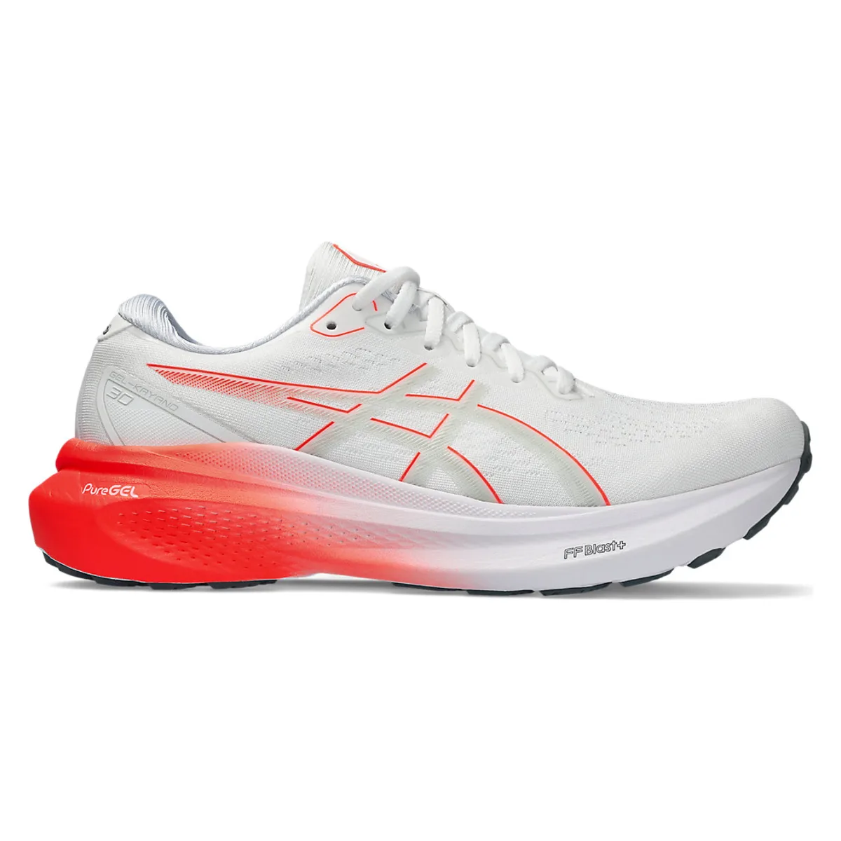 ASICS Gel-Kayano 30 White Sunrise Red