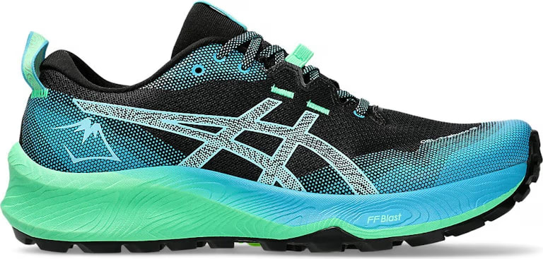 ASICS Gel-Trabuco 12 Black Bright Cyan