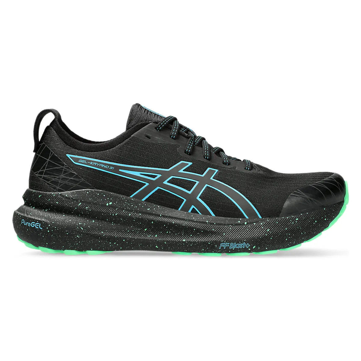 ASICS Gel-Kayano 31 Lite-Show Black Digital Aqua