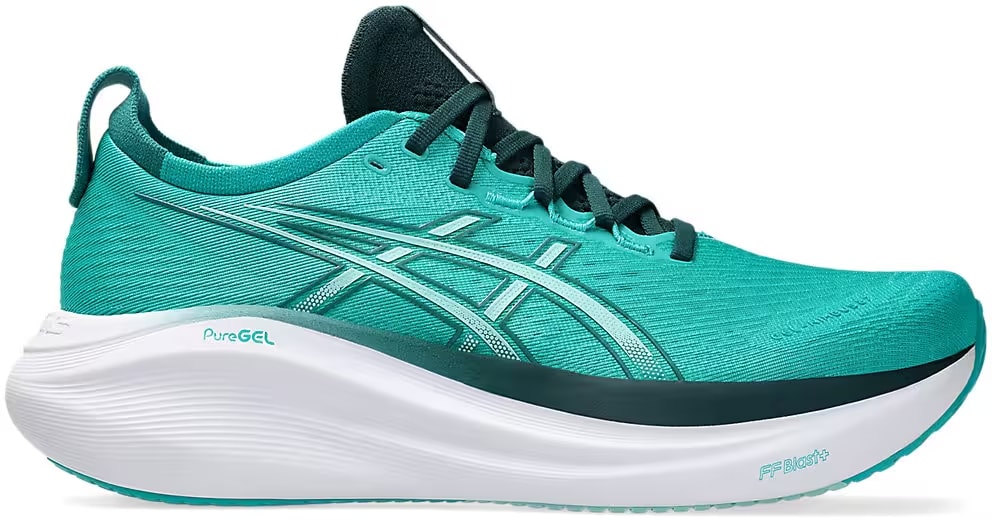 ASICS Gel-Nimbus 27 "Wave Teal Saxon Green"