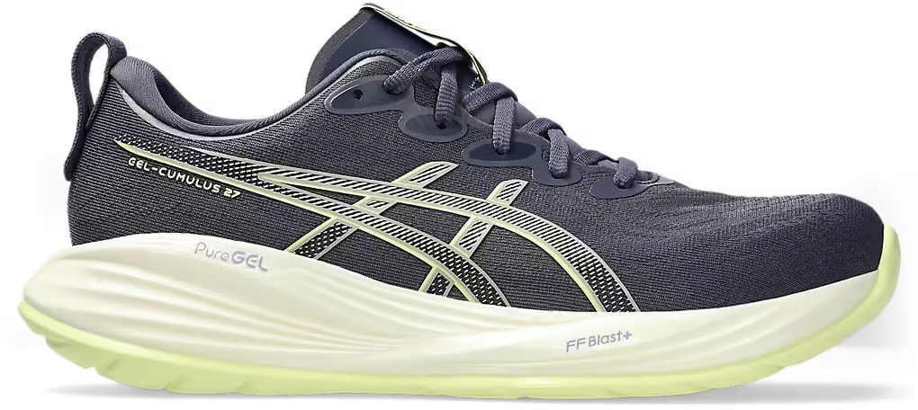 ASICS Gel-Cumulus 27 "Indigo Fog Lucid Yellow"