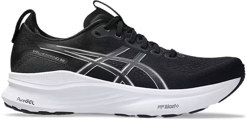 ASICS Gel-Kayano 32 Wide "Black White"
