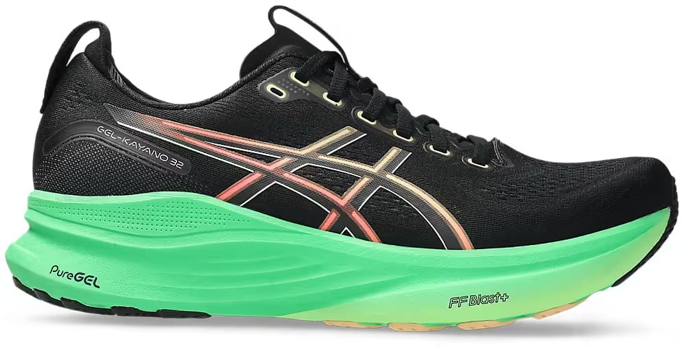ASICS Gel-Kayano 32 "Black Vital Green"