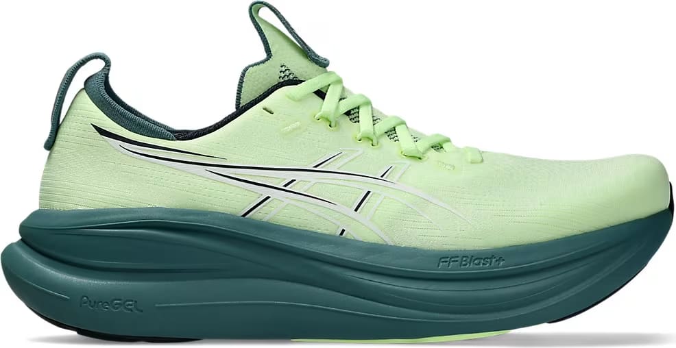 ASICS Gel-Nimbus 28 "Illuminate Yellow Foggy Teal"