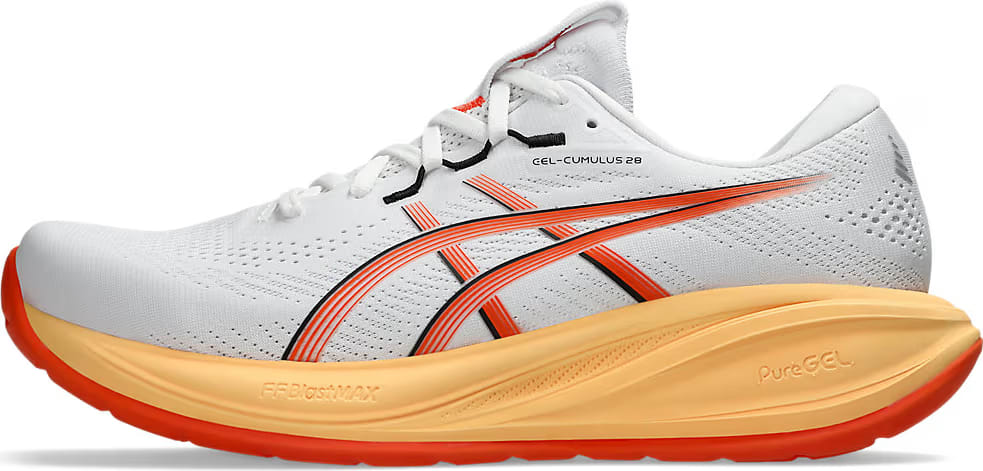 ASICS Gel-Cumulus 28 "White Energy Orange"