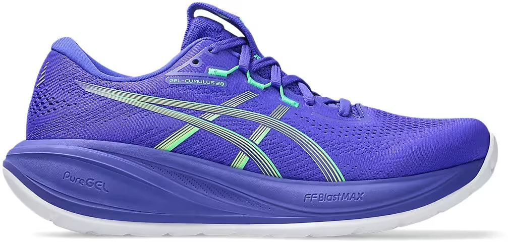 ASICS Gel-Cumulus  28 "Cobalt Burst Illuminate Green"
