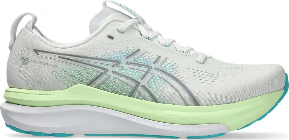 ASICS Gel-Kayano 33 "White Energy Aqua"