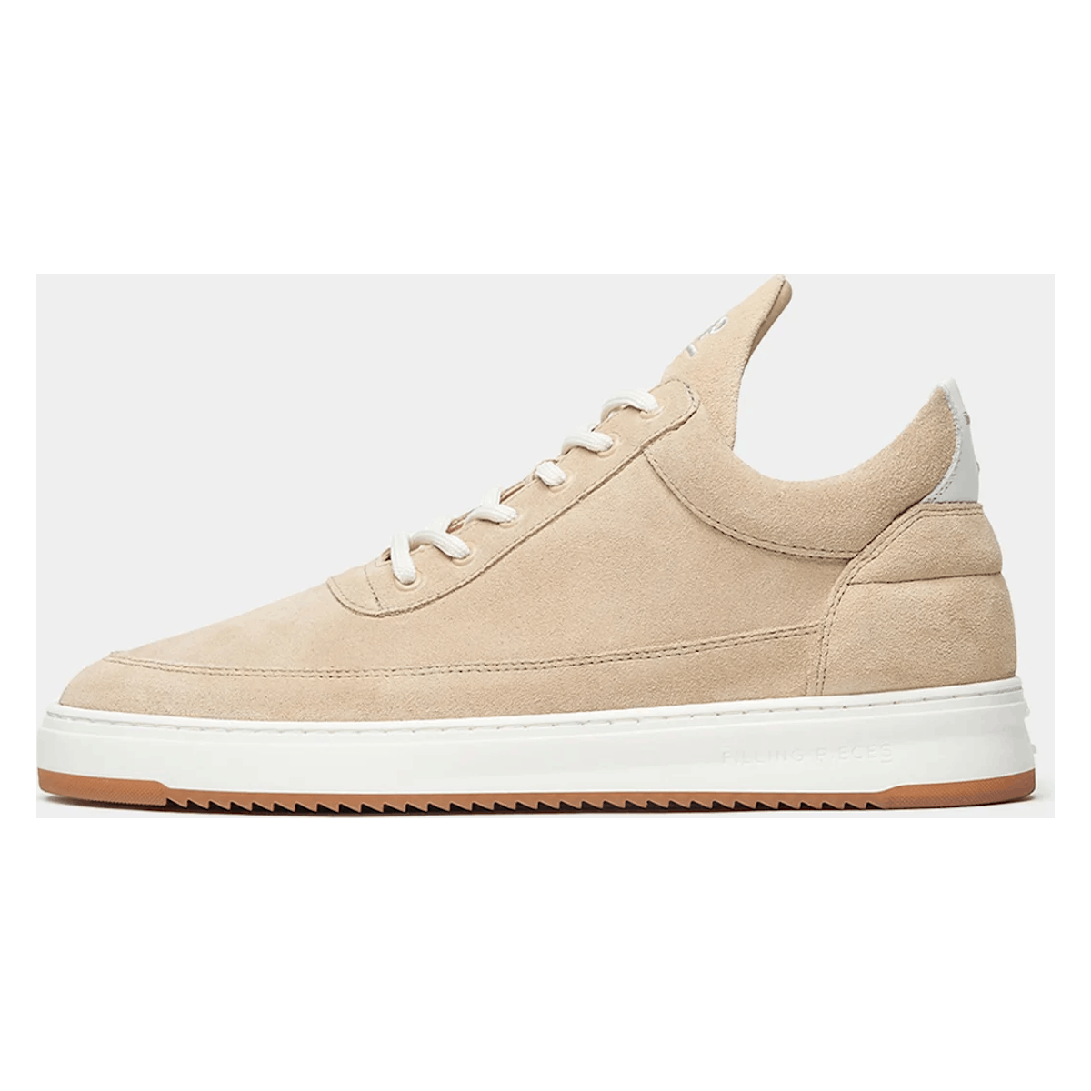 Filling Pieces Low Top Ripple Suede Beige