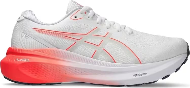ASICS Gel-Kayano 30 White Sunrise Red (Women's)