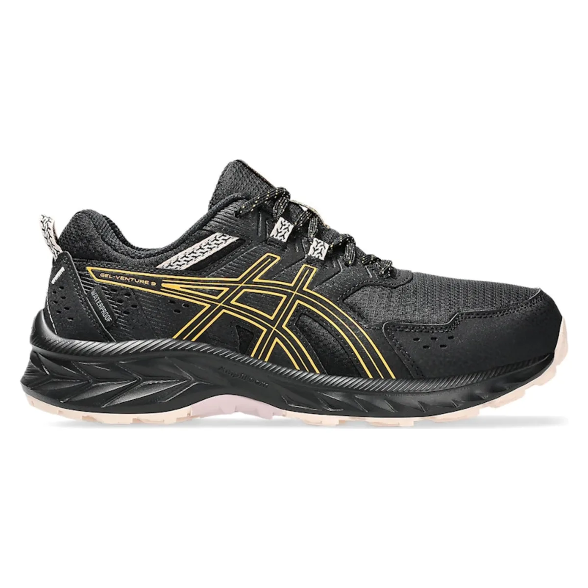 ASICS Gel-Venture 9 Waterproof Black Stadium Orange (Women's)