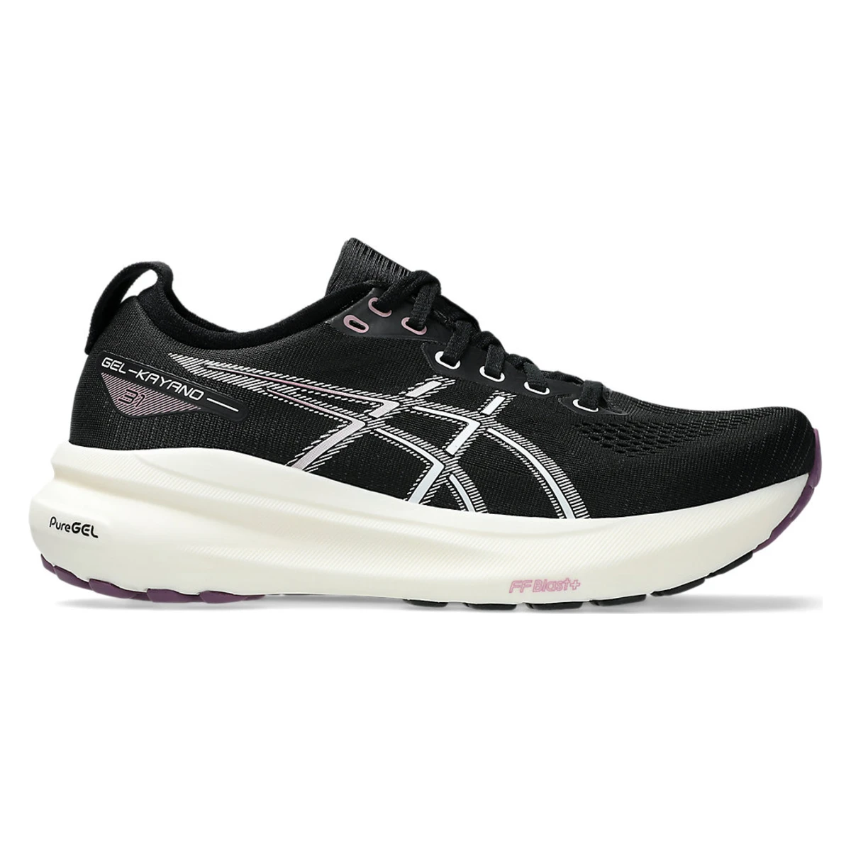 ASICS Gel-Kayano 31 Black Pure Silver (Women's)
