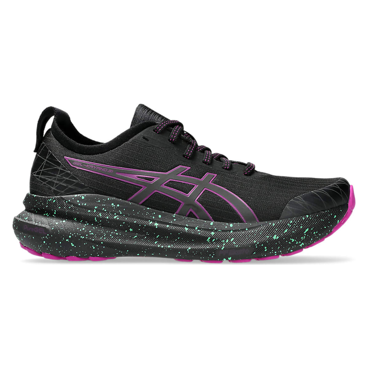 ASICS Gel-Kayano 31 Lite-Show Lite-Show Black Purple Spectrum (Women's)