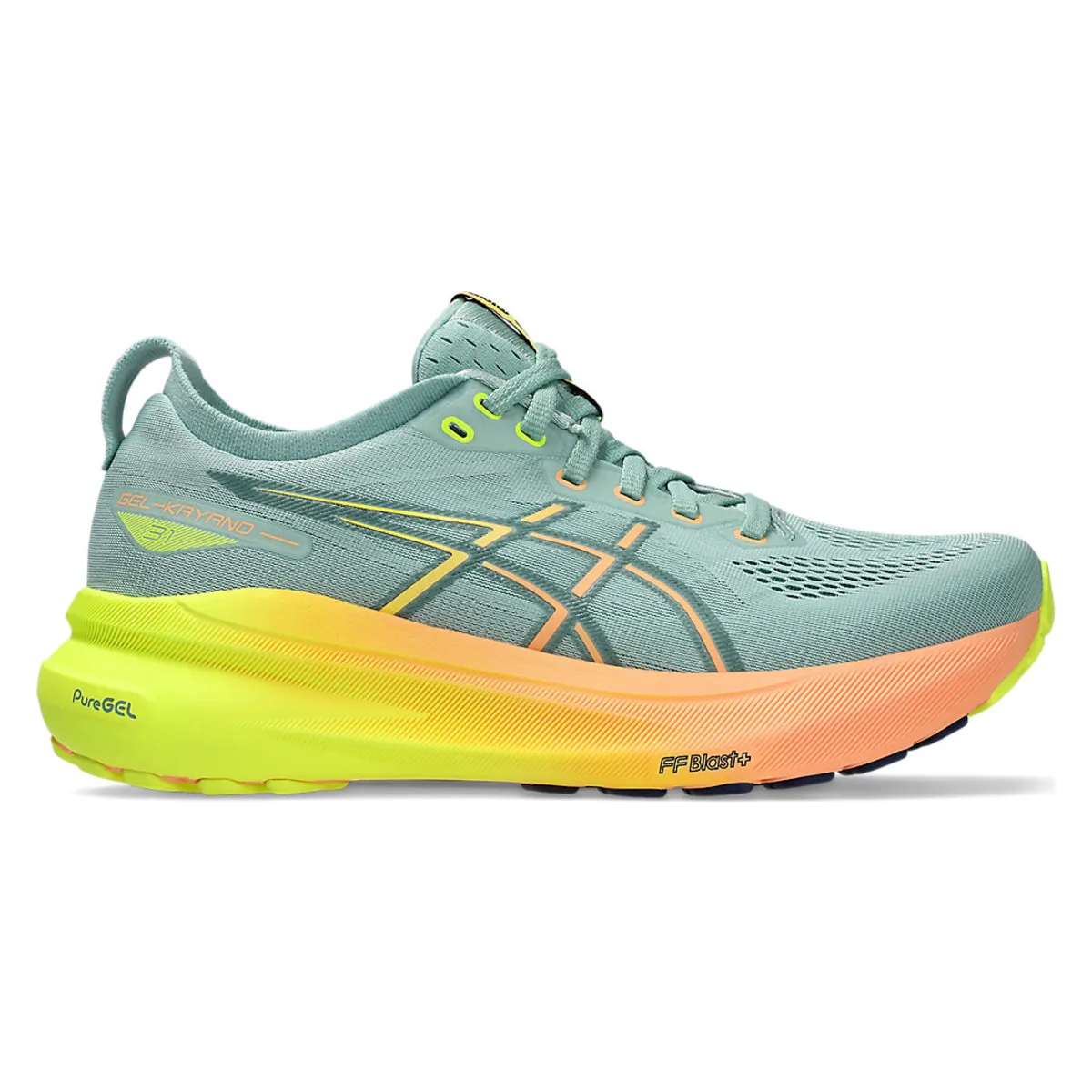 ASICS Gel-Kayano 31 Paris Light Celadon Safety Yellow (Women's)