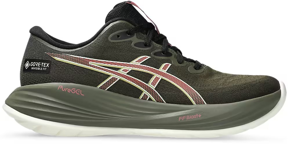 ASICS Gel-Cumulus 27 Gtx "Brown Stone Dark Pink Clay"