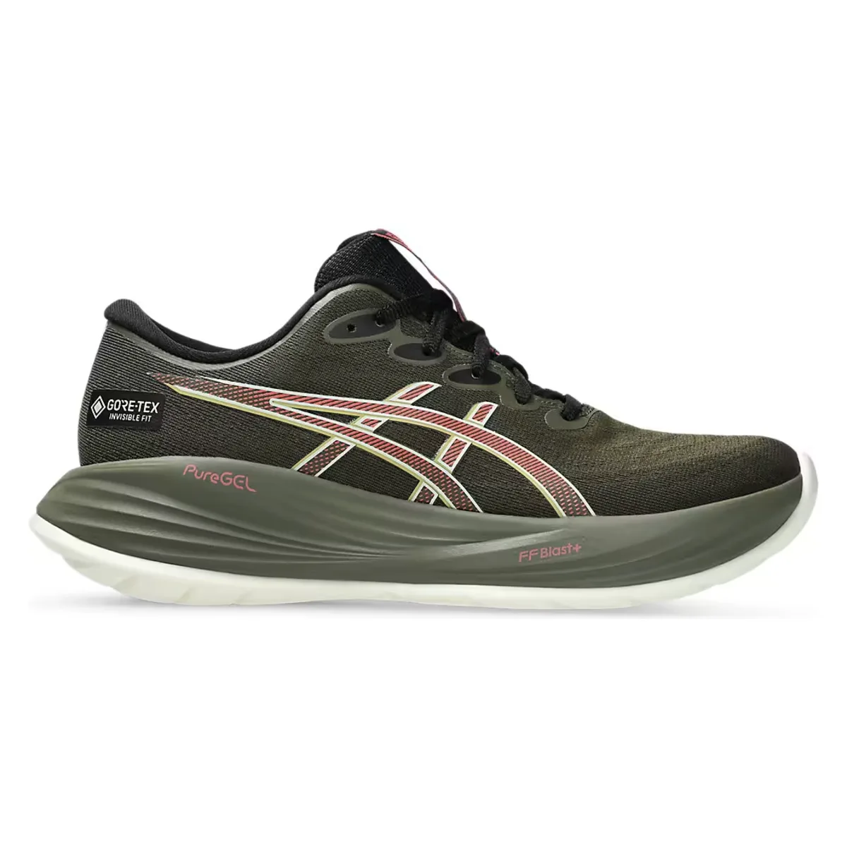 ASICS Gel-Cumulus 27 Gtx "Brown Stone Dark Pink Clay"