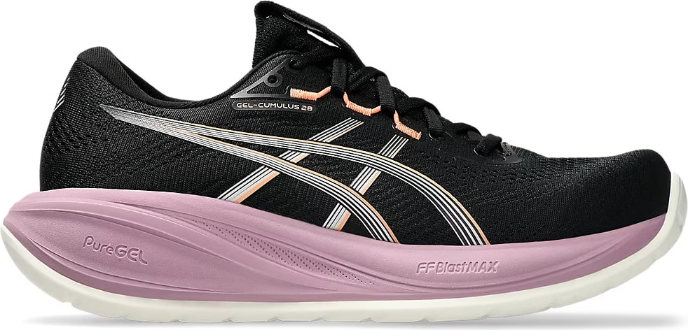 ASICS Gel-Cumulus 28 "Black Taro Purple"