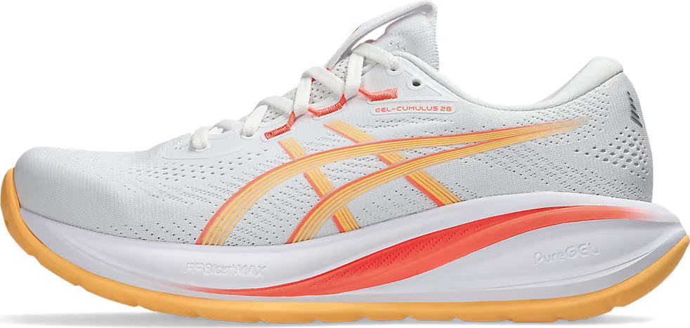 ASICS Gel-Cumulus 28 "White Orange Glow"