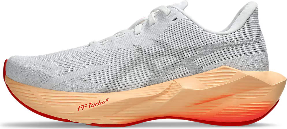 ASICS Novablast 6 "White Vivid Coral"