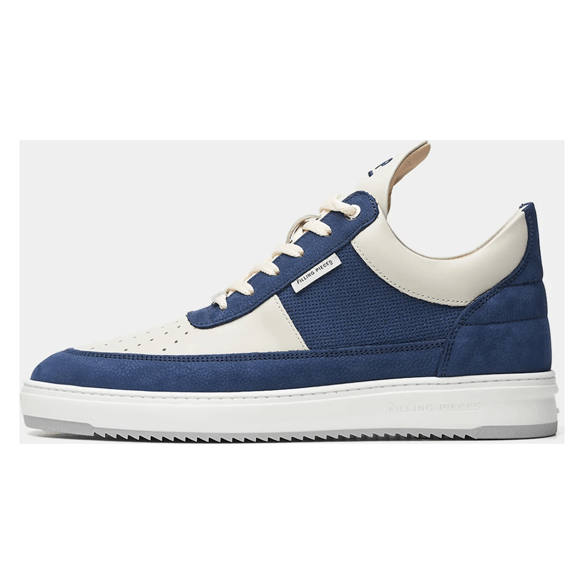 Filling Pieces Low Top Game Dark Blue
