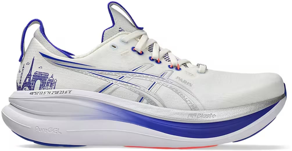ASICS Gel-Nimbus 28 Paris "Cream Pure Silver"