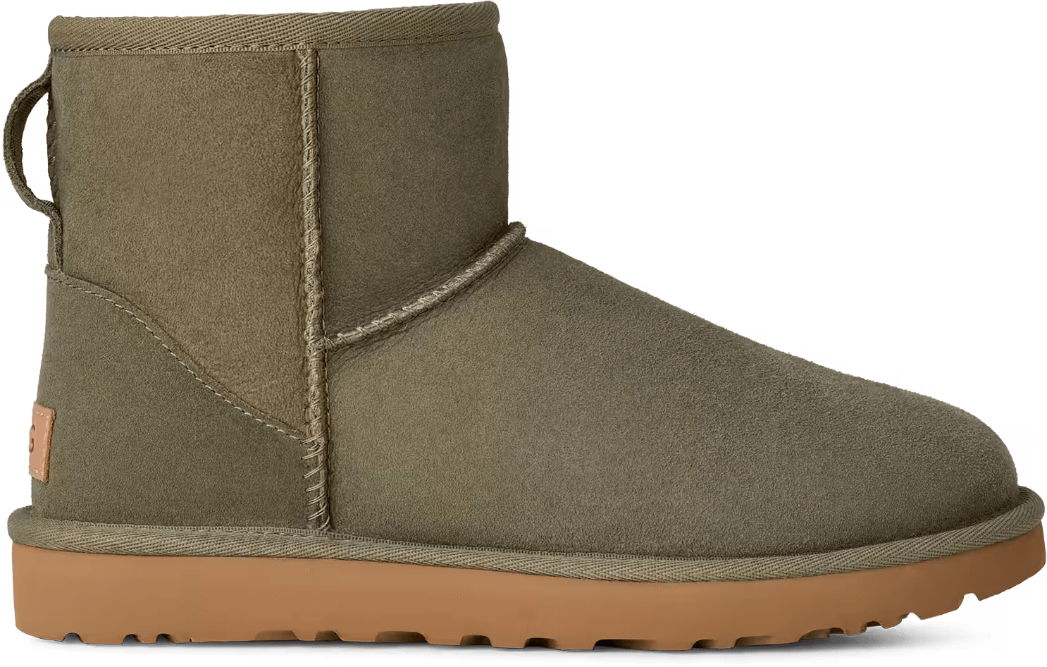 UGG Classic Mini II Boot Moss Green (Women's) (2025)