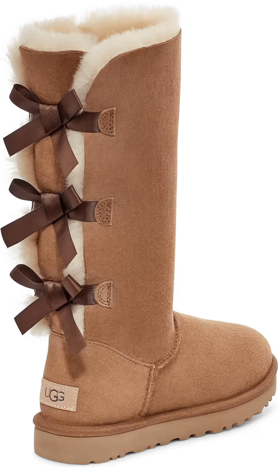 UGG Tall Bailey Bow II-Laars Chestnut
