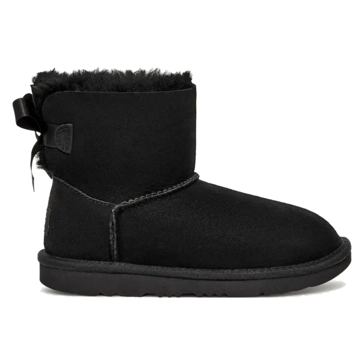 UGG Mini Bailey Bow II Laars Kids "Black"