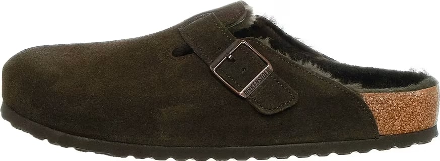 Birkenstock Boston Shearling Suede Leather/ Fur