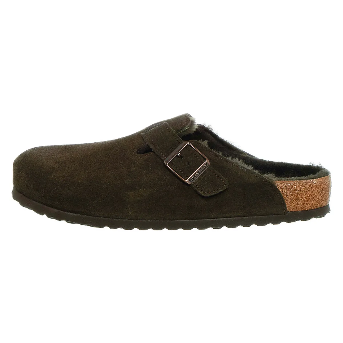 Birkenstock Boston Shearling Suede Leather/ Fur