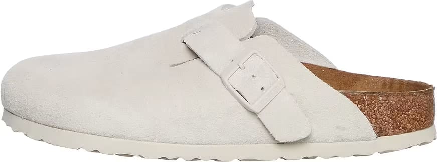 Birkenstock Boston Narrow Antique White