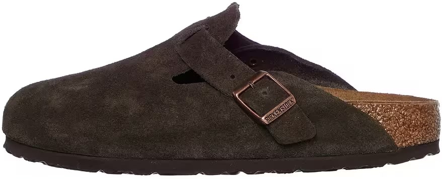 Birkenstock Boston Suede Leather Mocha