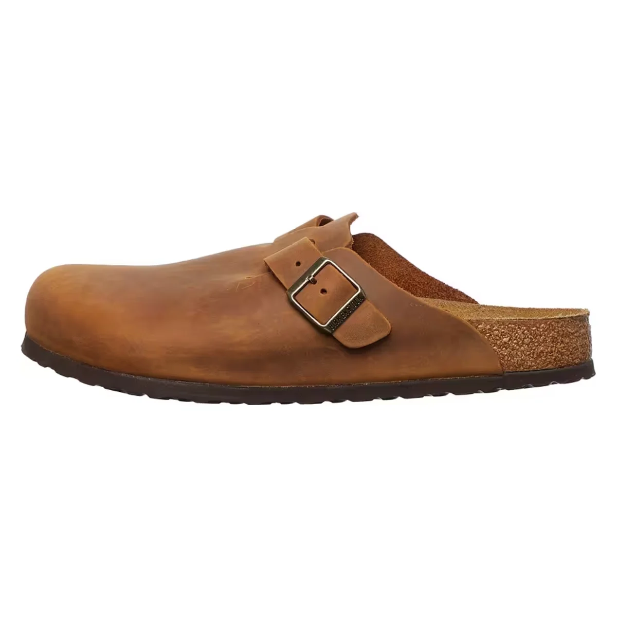 Birkenstock Boston Natural Leather Oiled
