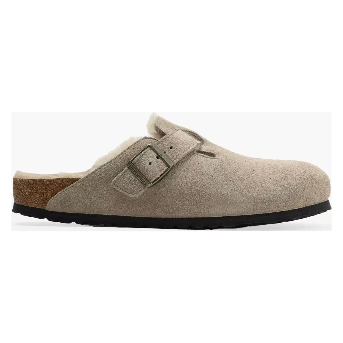 Birkenstock Boston Shearling Suede Leather/Fur