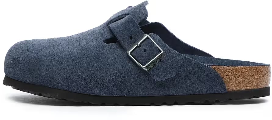 Birkenstock Boston Soft Footbed Suede Leather