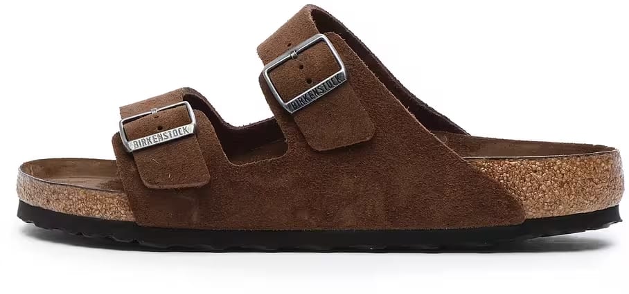 Birkenstock Arizona Soft Footbed Suede Leather Unisex