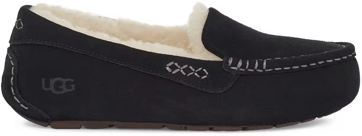 UGG Ansley-Pantoffel Black