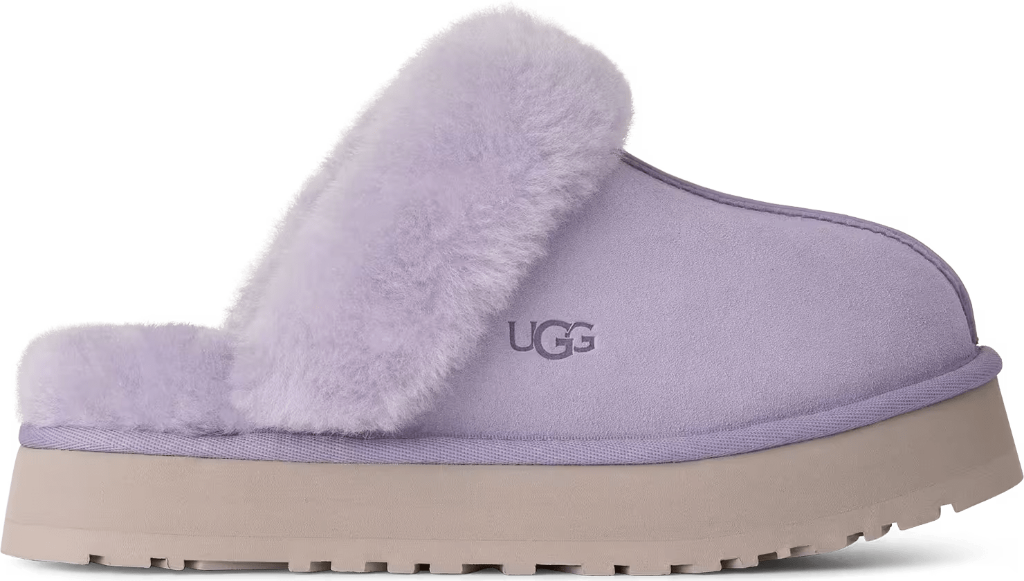 UGG Disquette-Pantoffel Warm Lilac